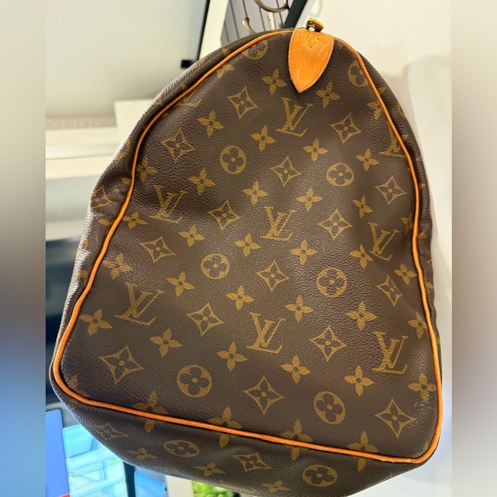 ❌SOLD❌Louis Vuitton Monogram Keepall 50 FEDEX 3922 8193 1116 - Picture 11 of 14